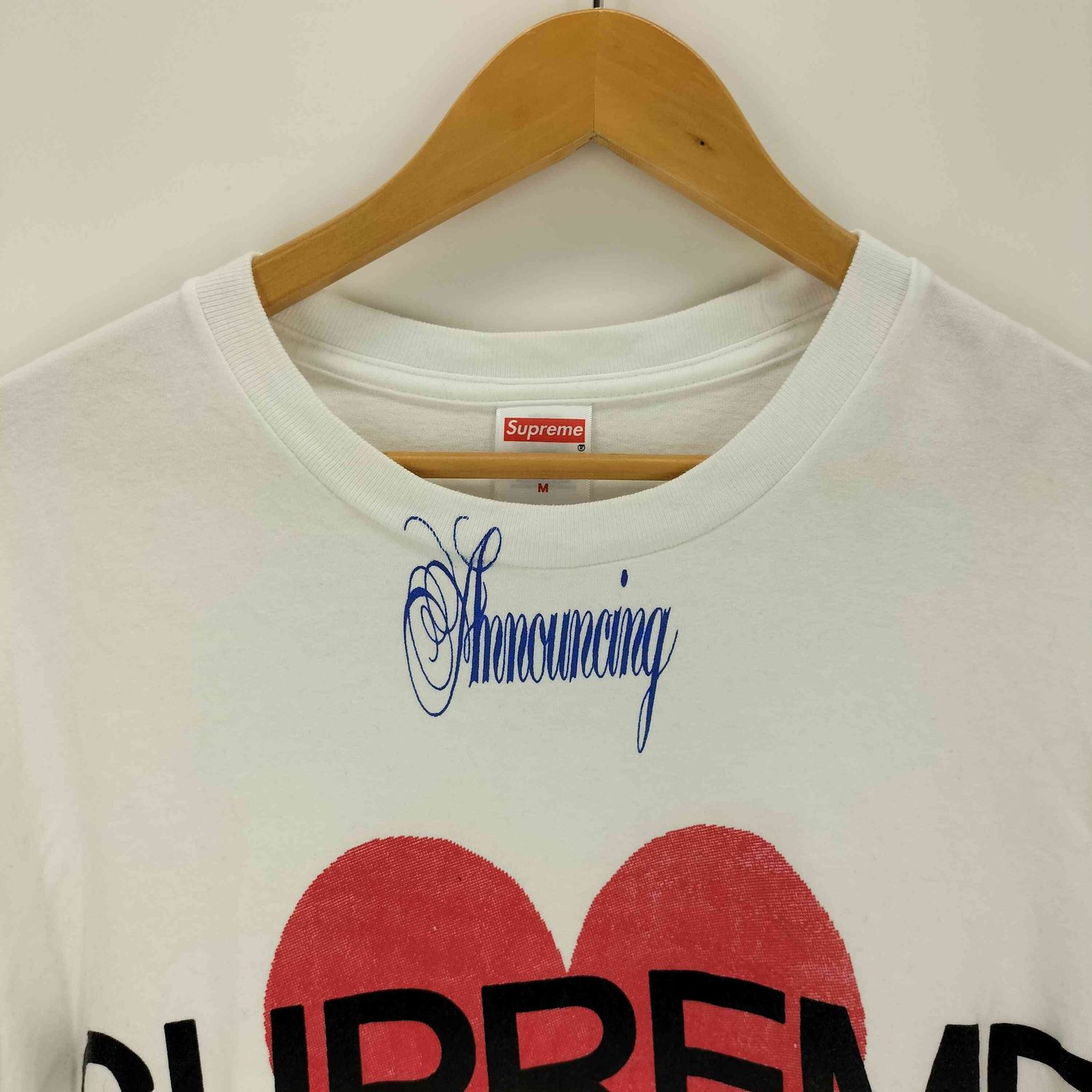 シュプリーム Supreme 25SS Announcing Tee メンズ import：M - メルカリ