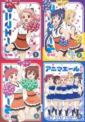 【】アニメBlu-ray Disc アニマエール! 初回生産限定版 全4巻セット