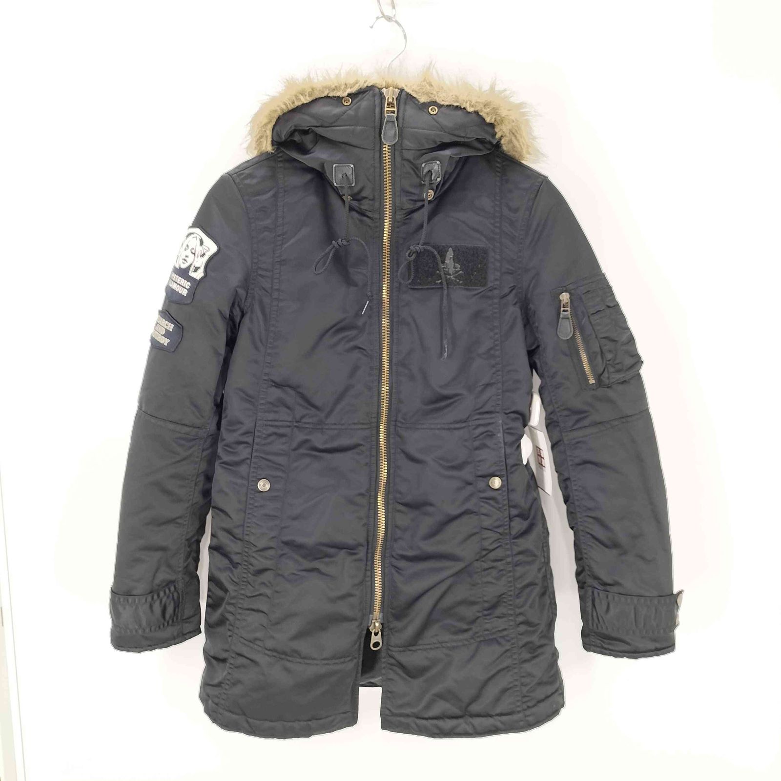 HYSTERIC GLAMOUR N-3Bコート プリマロフト ヒステリックグラマー HYSTERIC GLAMOUR N-3B プリマロフト