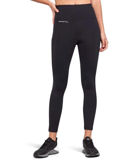 【送料無料】 クラフト レディース カジュアルパンツ ボトムス Advance Essence High Waist Warm Tights Black