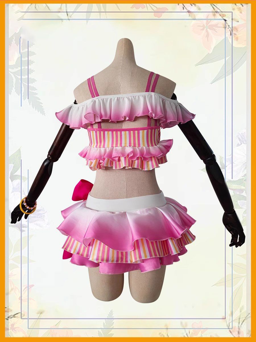 ラブライブ 矢澤にこ 水着風ステージ衣装 コスプレセット S|M|L|XL