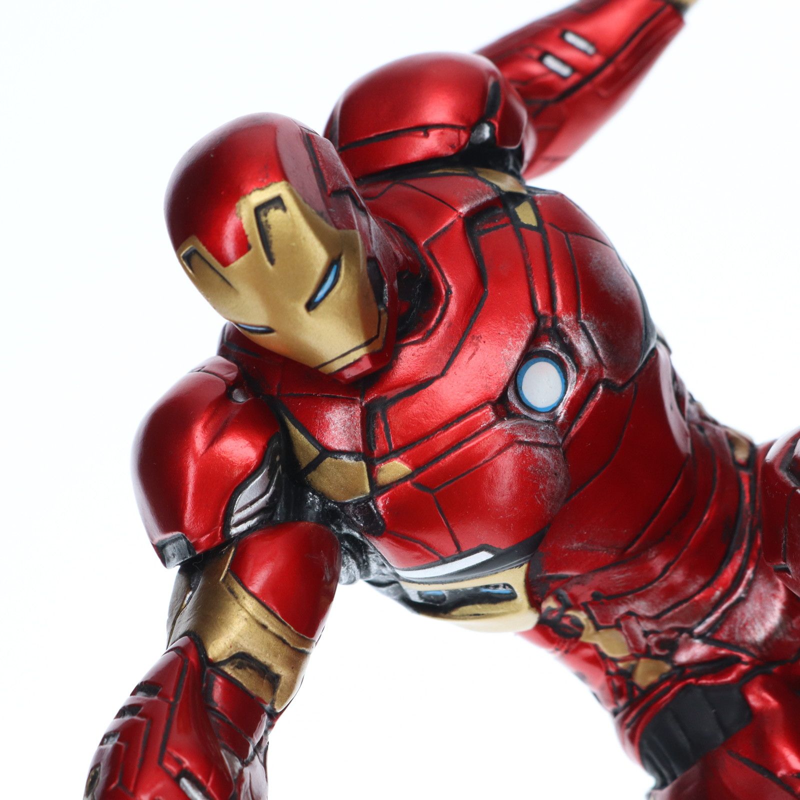 キャプテン・アメリカ VS アイアンマン マーク46 シビル・ウォー/キャプテン・アメリカ プレミアムモーション スタチュー 完成品 フィギュア ファクトリーエンターテイメント/豆魚雷 キャプテン・アメリカ VS アイアンマン マーク46 シビル・ウォー