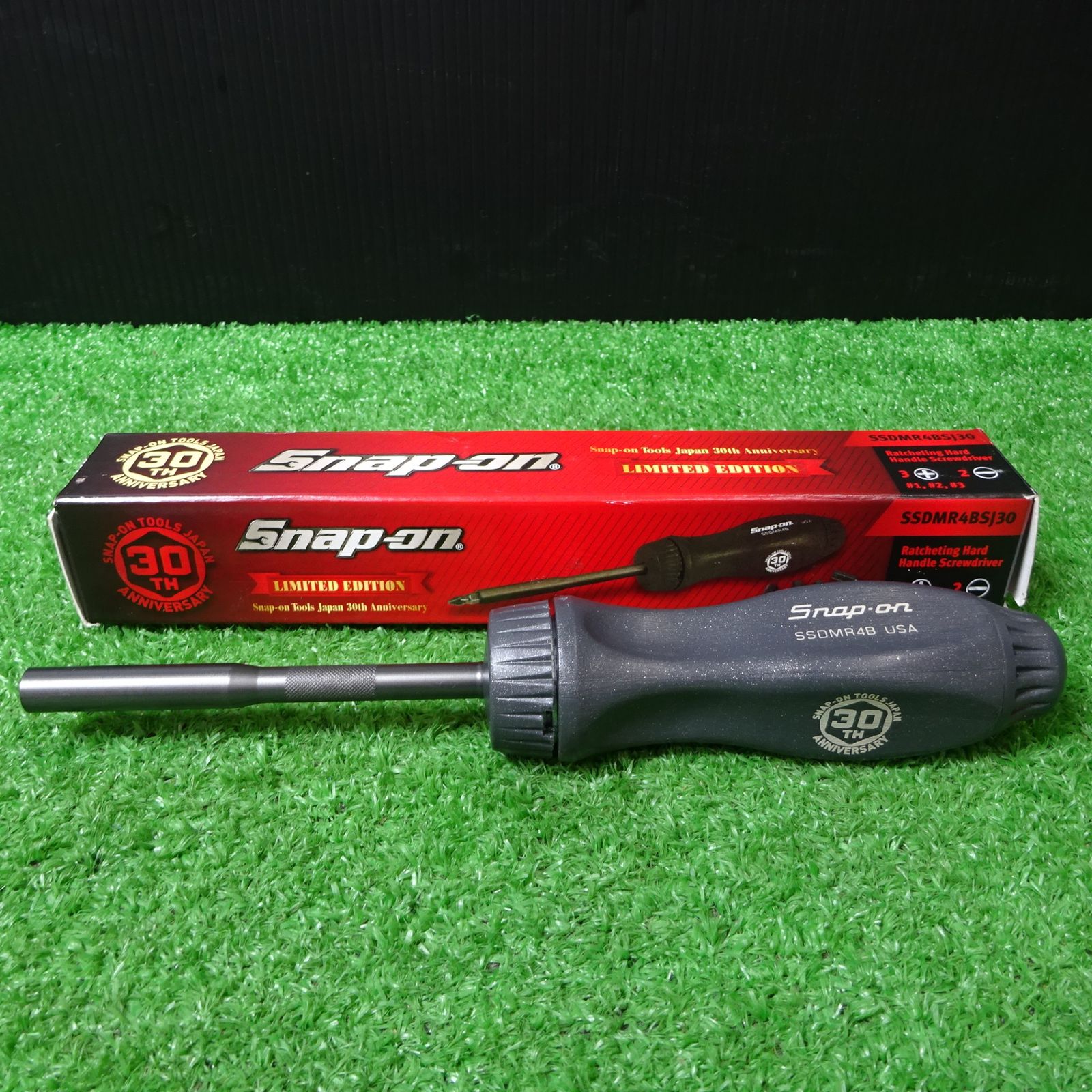 スナップオン|Snap-on 30周年記念 ラチェットドライバー SSDMR4BSJ30 ガンメタ 岩槻店