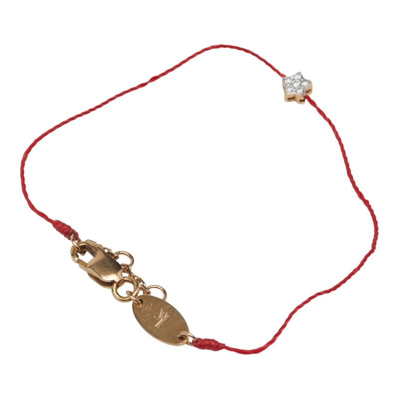 レッドライン チャチャ レッド K18YG イエローゴールド レディース 1-0237518