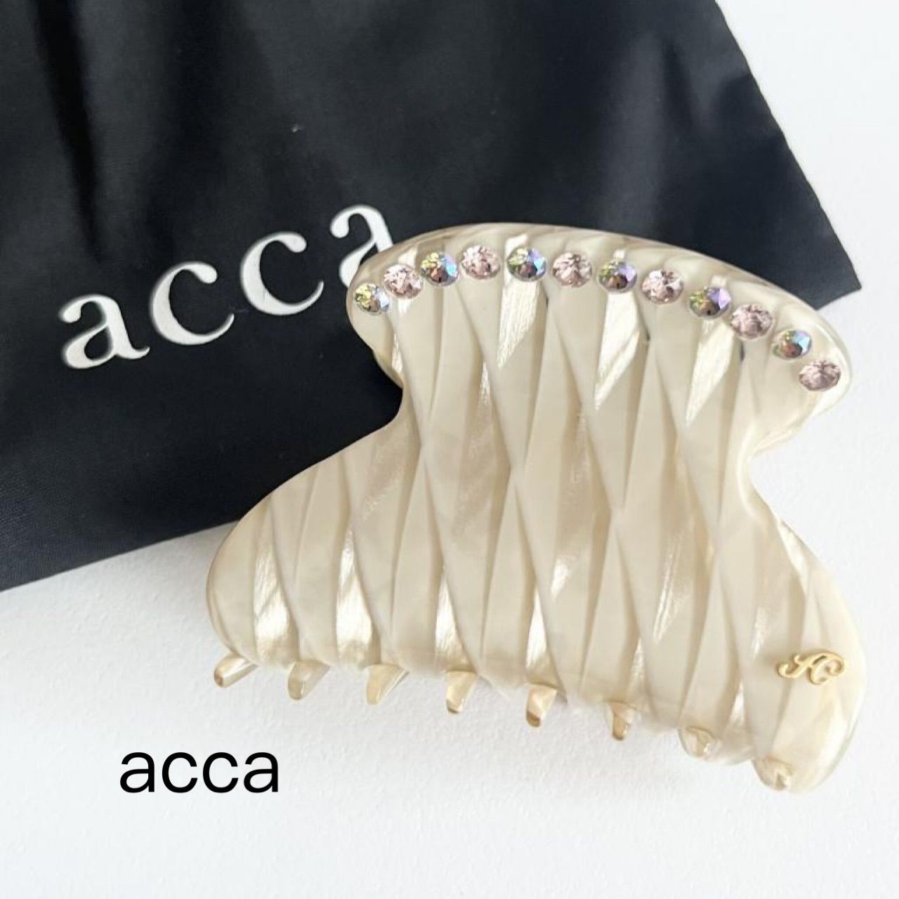 acca ヘアクリップ 白 アッカ レア 白クリップ 中 クリップ | 【公式】ACCA オンラインストア