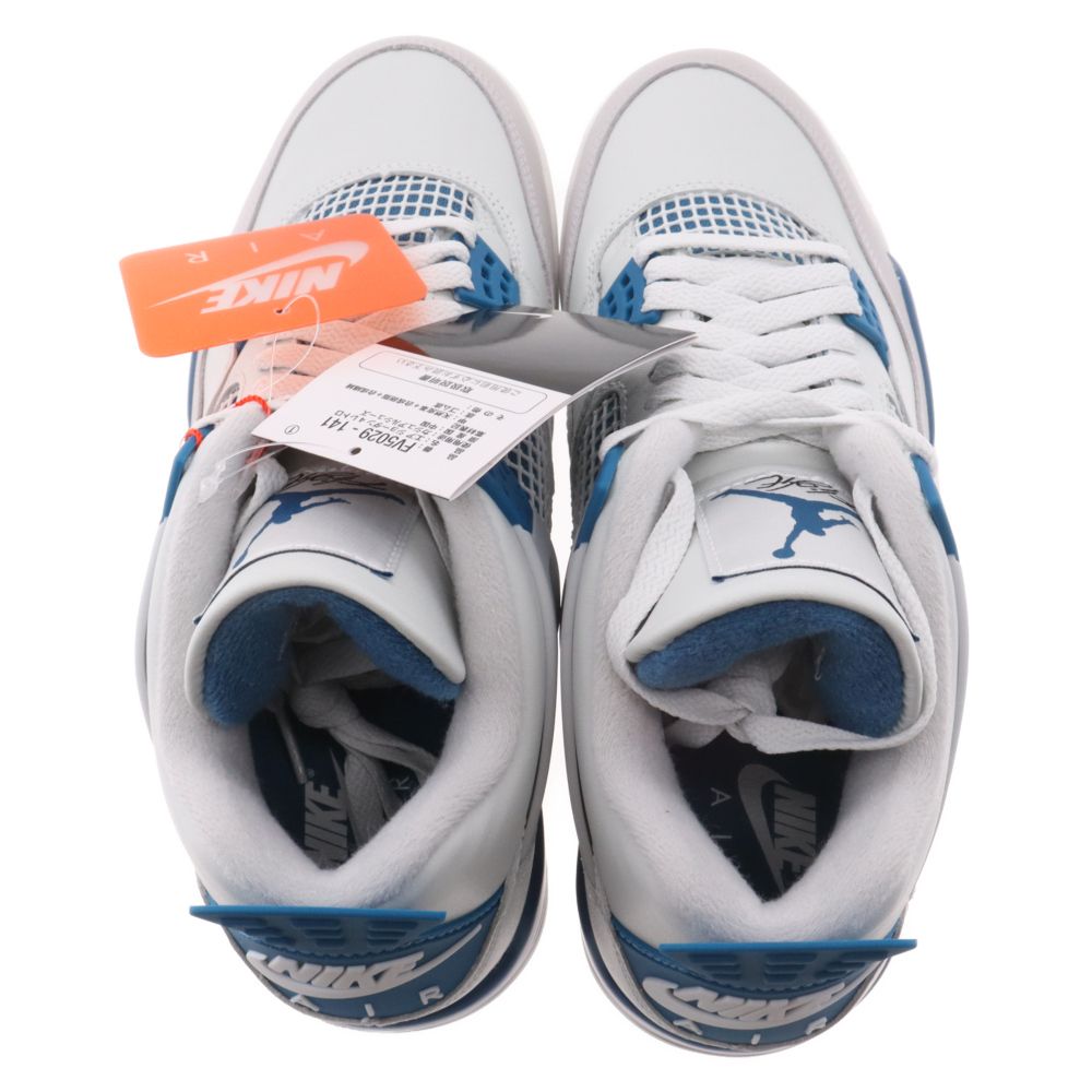 NIKE (ナイキ) AIR JORDAN 4 RETRO INDUSTRIAL BLUE FV5029-141 エア