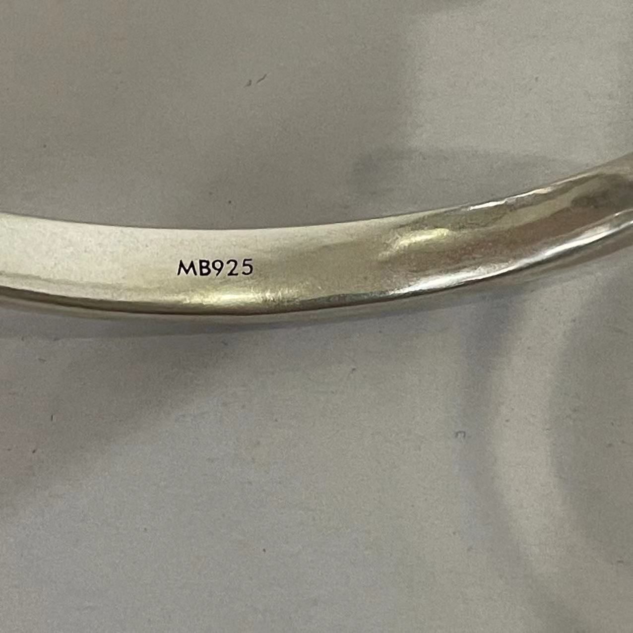 OX JEWELRY Silver Curve Bangle バングル MB OX JEWELRy Silver Curve Bangle | MB -there is a