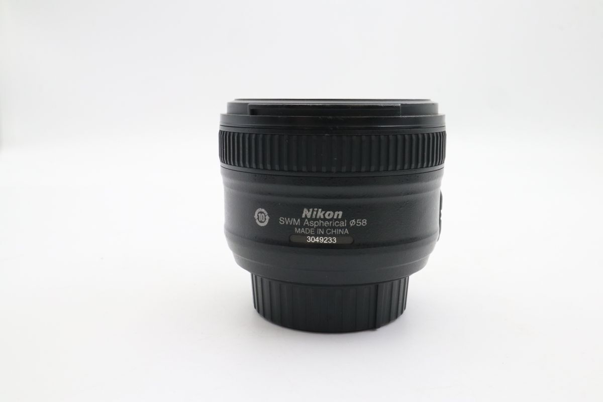 Nikon AF-S NIKKOR 50mm F/1.8 G ニコン AFレンズ (f01347
