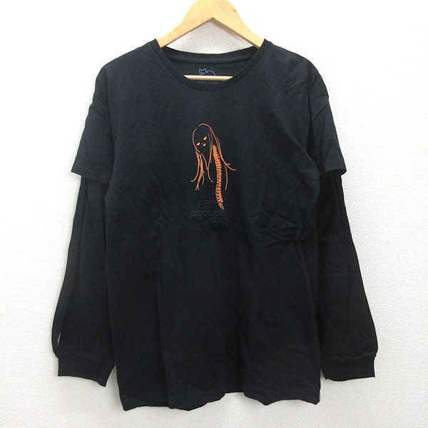 G□YONEZUKENSHI/米津玄師 せきついさんTシャツ/ロンT【L】黒