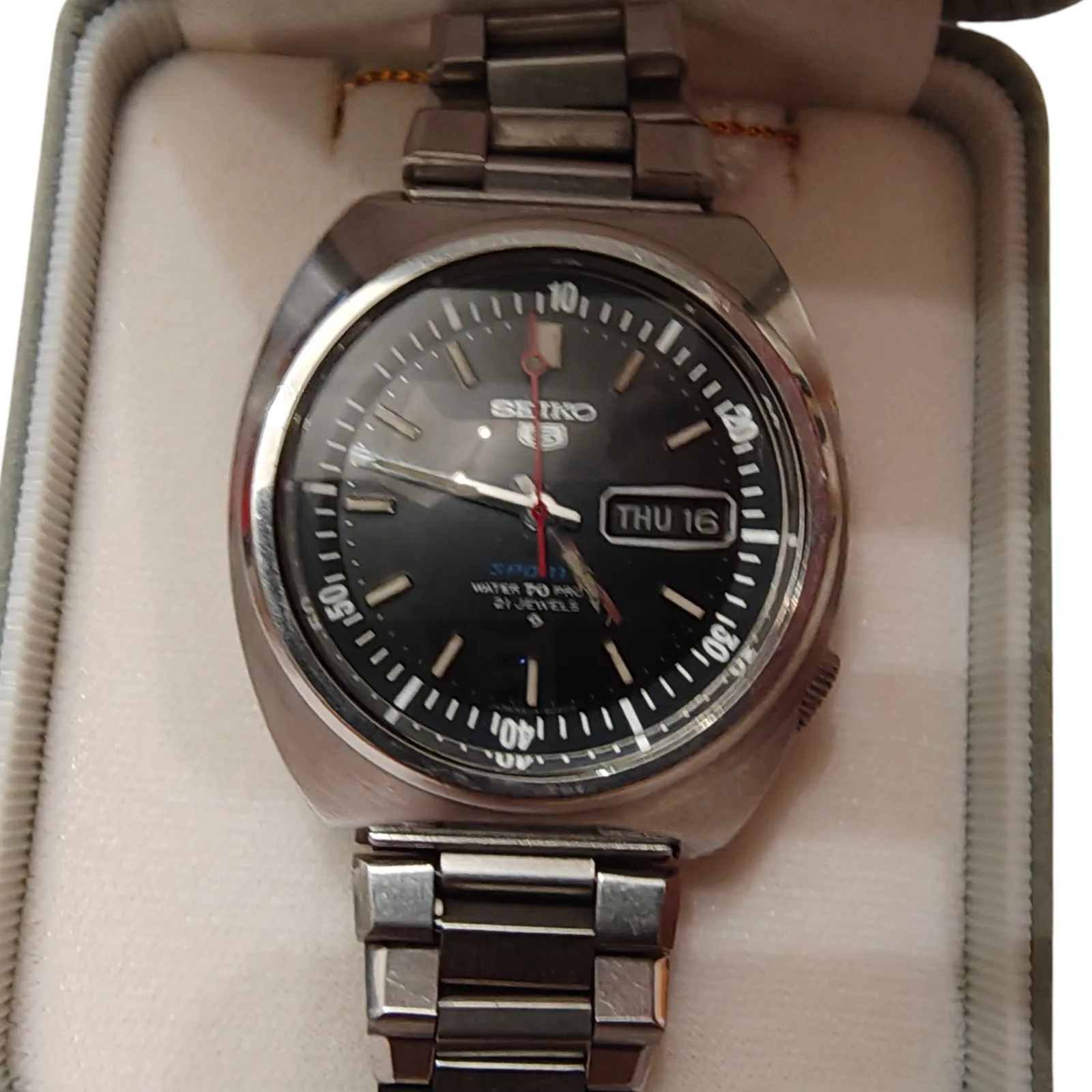 SEIKO 6119-6020 ファイブスポーツ （その1 分解編；61系ナポリタン 1 