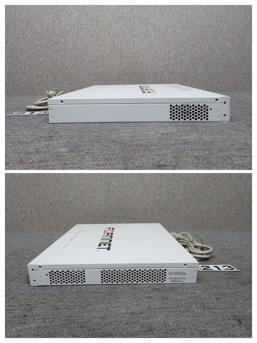初期化済み・使用少】 FORTINET FortiGate 600D ◇次世代
