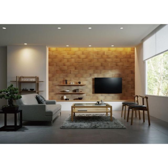  エコカラットプラス つちのは 角片面小端仕上げ 短辺 ECP-3151 T TNH 2 R 製品色 枯色 実寸法 302 mm × 150.5 入数 LIXIIL TOSTEM サッシ 窓 住宅設備