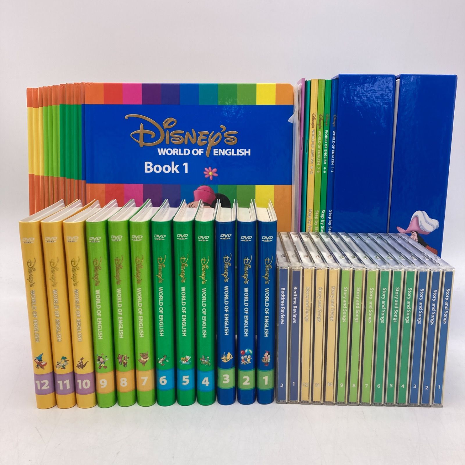 DWE 絵本16冊 CD ディズニー英語教材 Disney メインプログラム本