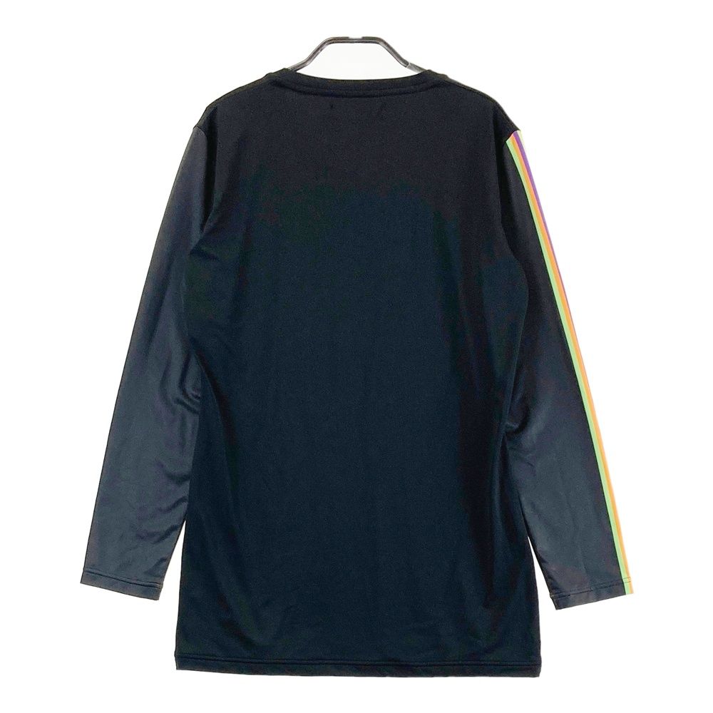 サイズ:6 RUSSELUNO ラッセルノ 長袖Tシャツ 袖ロゴ ブラック系 サイズ:6 RUSSELUNO ラッセルノ 長袖Tシャツ 袖ロゴ ブラック系