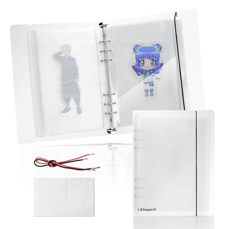 新品　【I.Kimport】 アクリルスタンド 収納 ホルダー アクスタ 専用 推し活 グッズ ホビー用収納ケース 持ち運び 最大20個収納可能