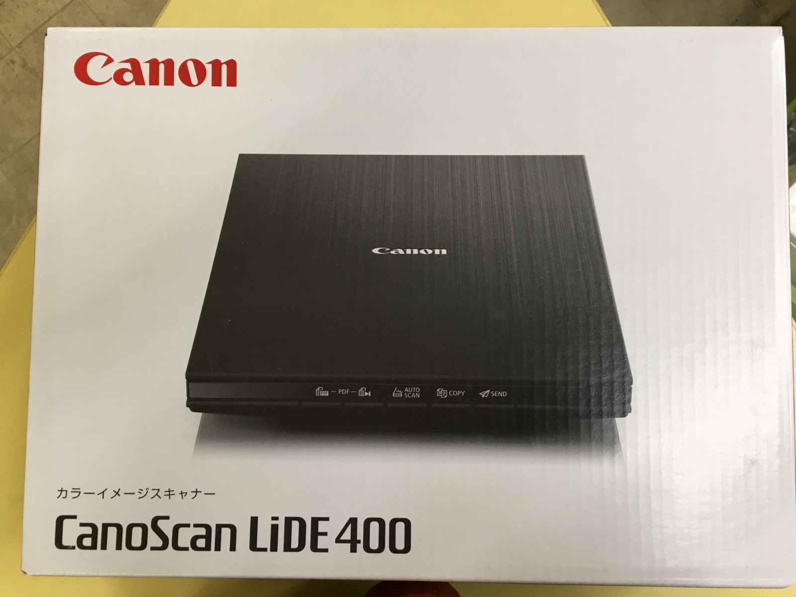 新品・未開封】カラーフラットベッドスキャナ CANOSCAN Canon LIDE 400