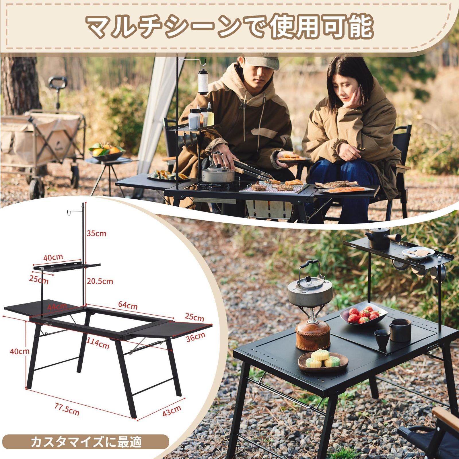 Naturehike ネイチャーハイク テーブル キャンプ IGT規格対応 IGT規格