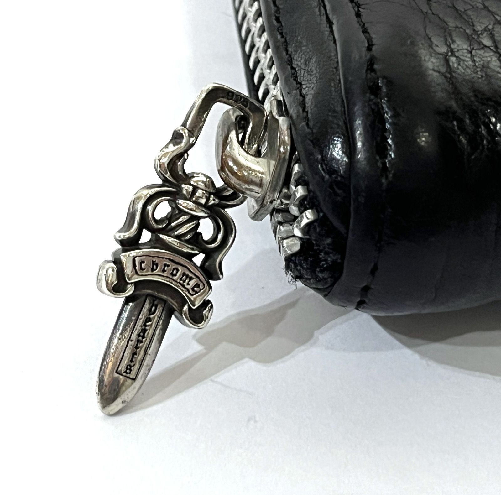 CHROME HEARTS クロムハーツ プレーンウォレット 長財布 ジャンク品