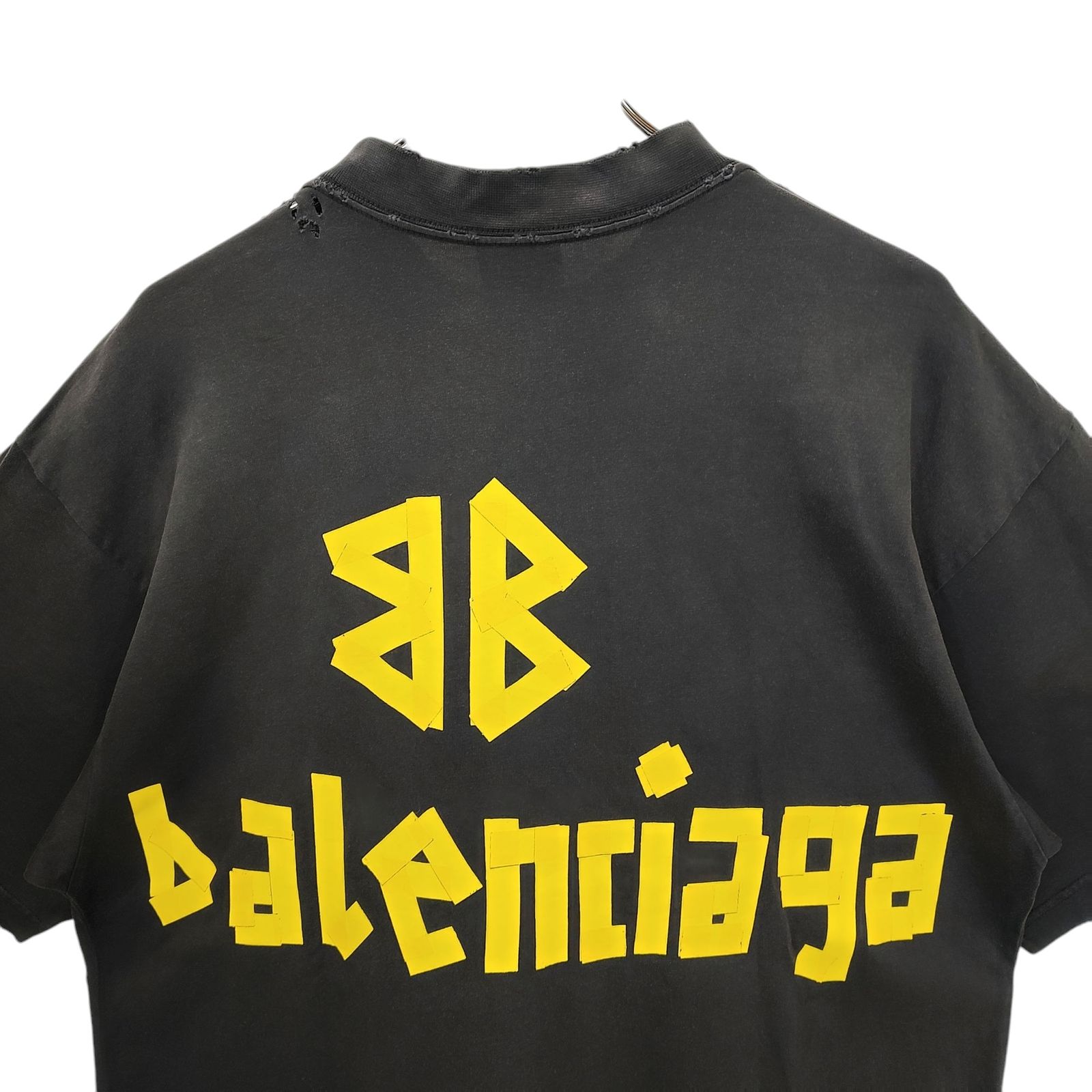 BALENCIAGA バレンシアガ 23SS Medium Fit T-Shirt ユーズド加工