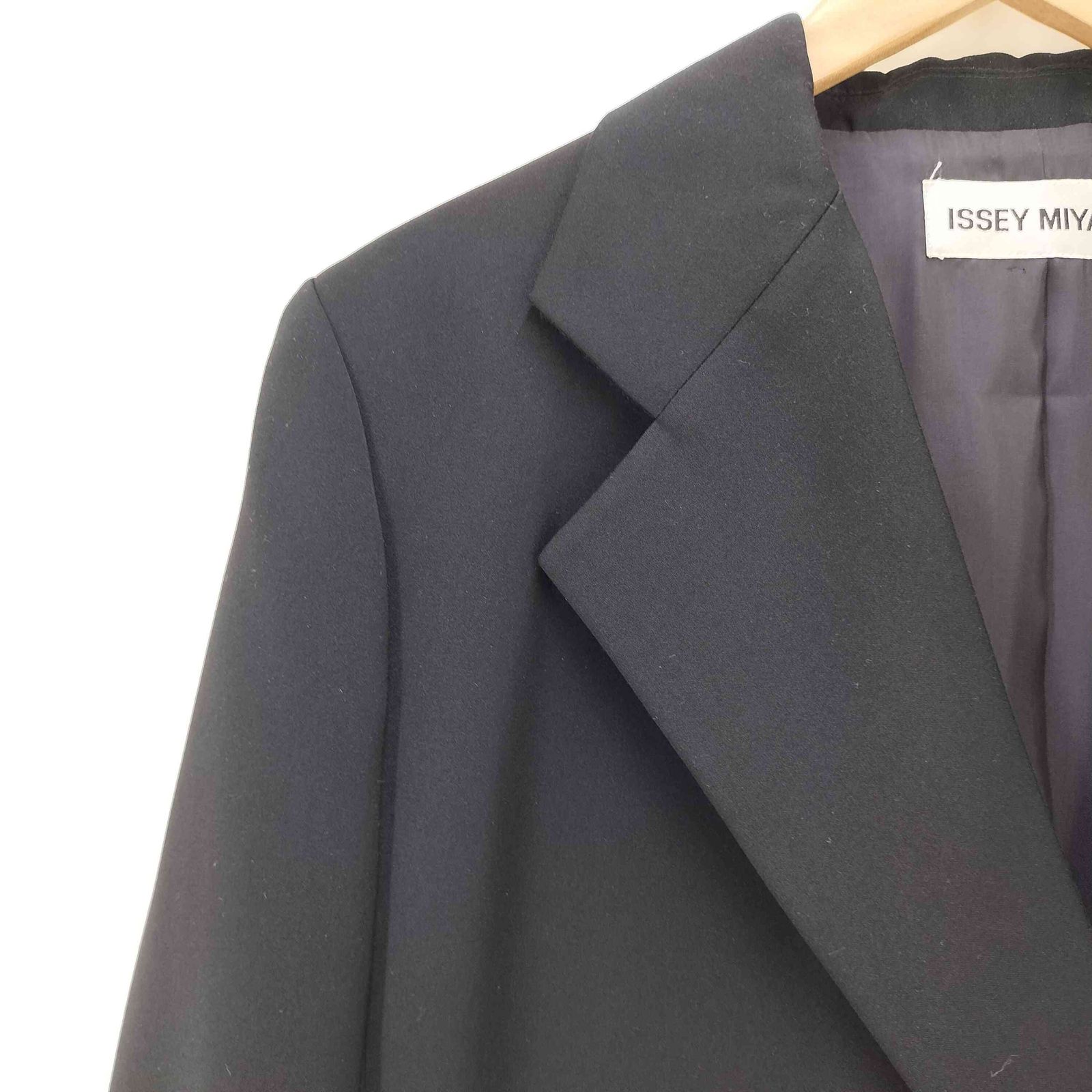 専用　ミヤケイッセイ　ナイロンロングデザインコート　ブラウン　サイズМ　美品 ISSEY MIYAKE FETE イッセイミヤケ レア ロングコート