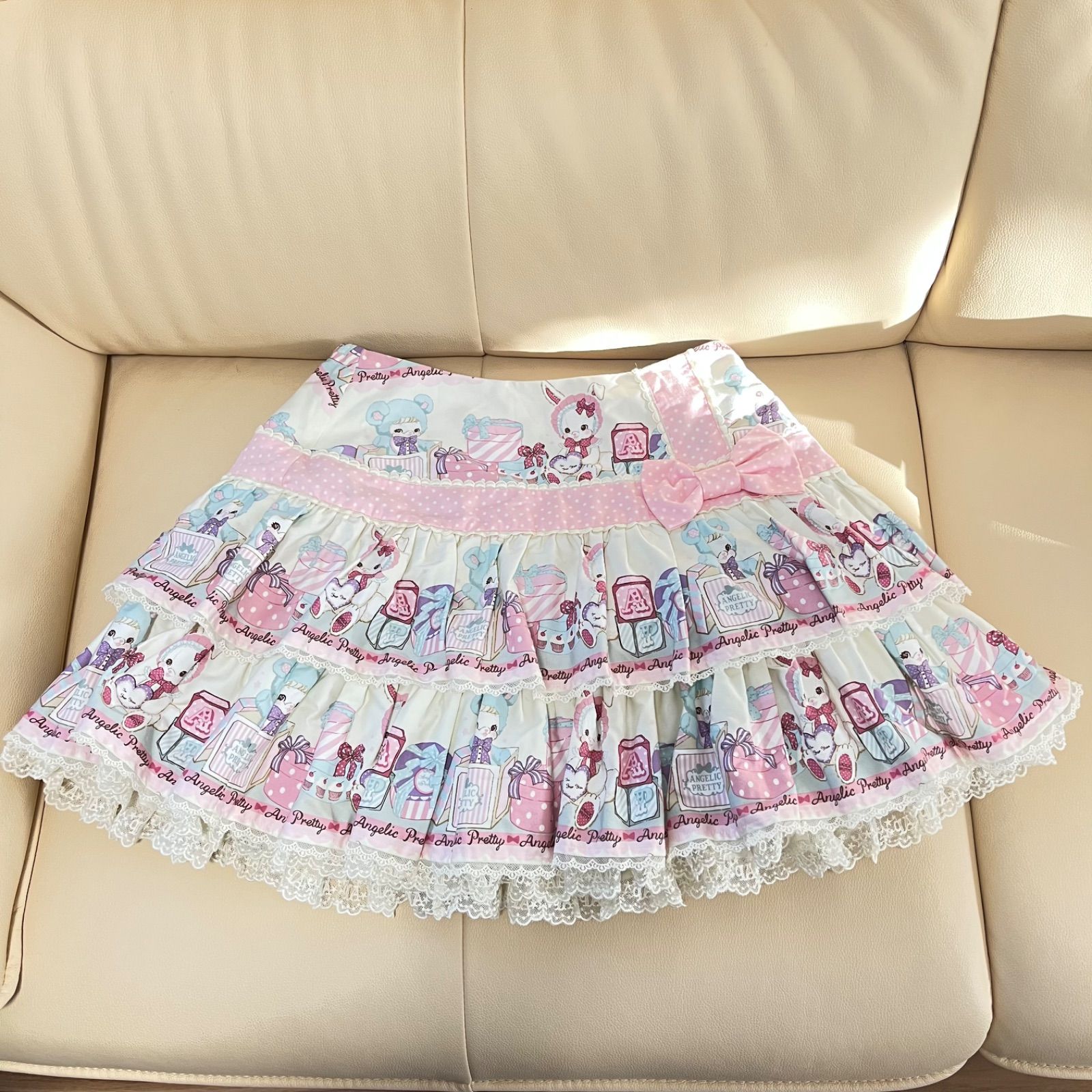 Angelic Pretty アンジェリックプリティ Fancy Box 膝丈スカート ...