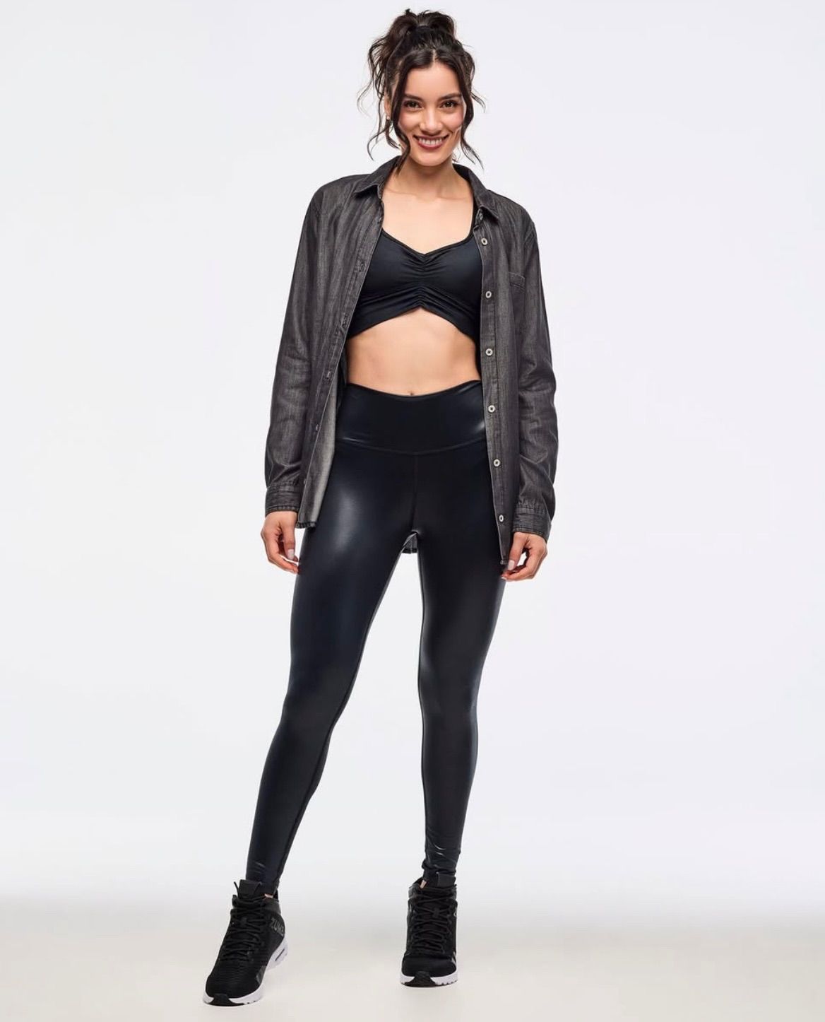 お値下げ！Zumba Sparkle Button Down スパンコールシャツ Zumba Sparkle Button Down – Zumba Wear | STRONG iD