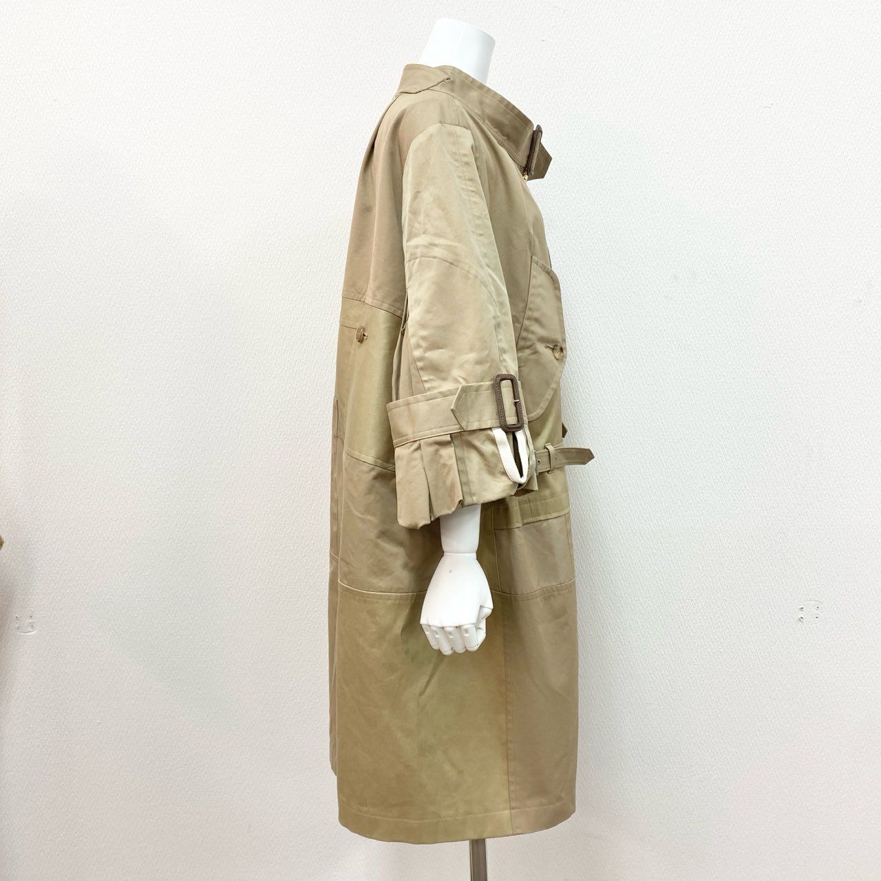 JUNYA WATANABE ベージュトレンチワンピースXS