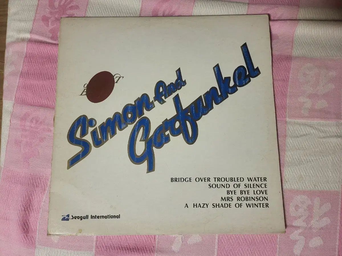 サイモン ＆ ガーファンクル LP キム グァンハン サイン