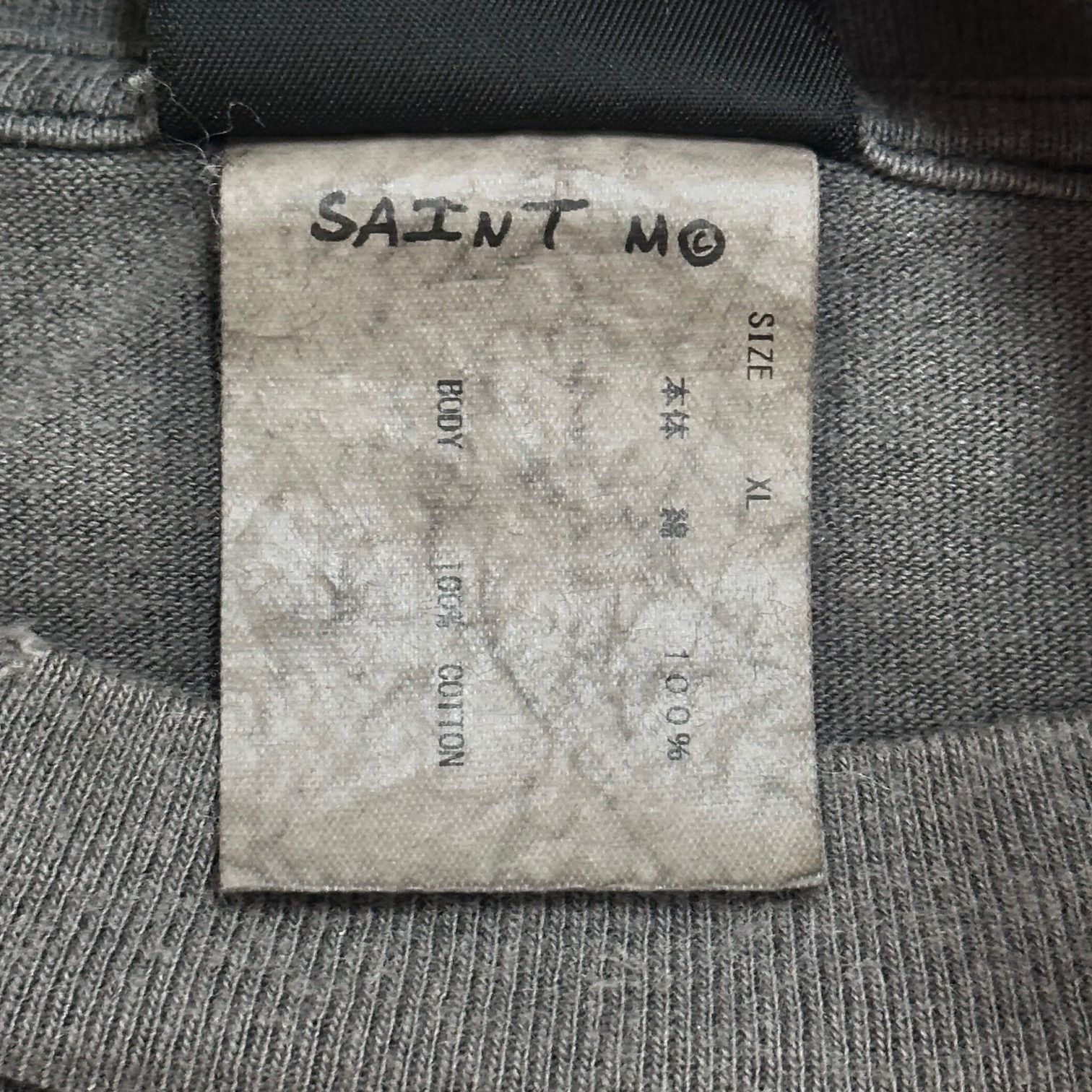 SAINT MICHAEL 22AW KMR LS TEE $ 河村康輔 コラボ ドル札 ロンT