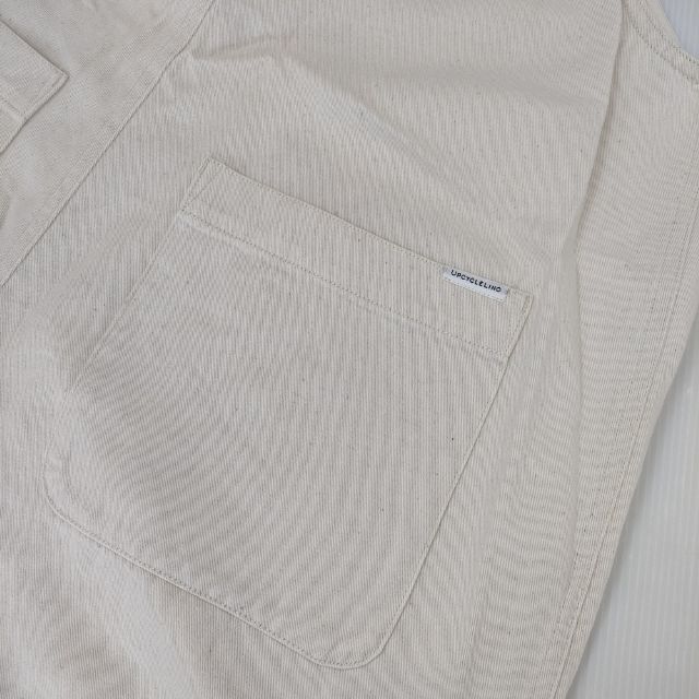 【美品☺︎完売品】Upcycle Lino チノウォッシュカラーサロペット UpcycleLino】チノウォッシュカラーサロペット｜nest Robe