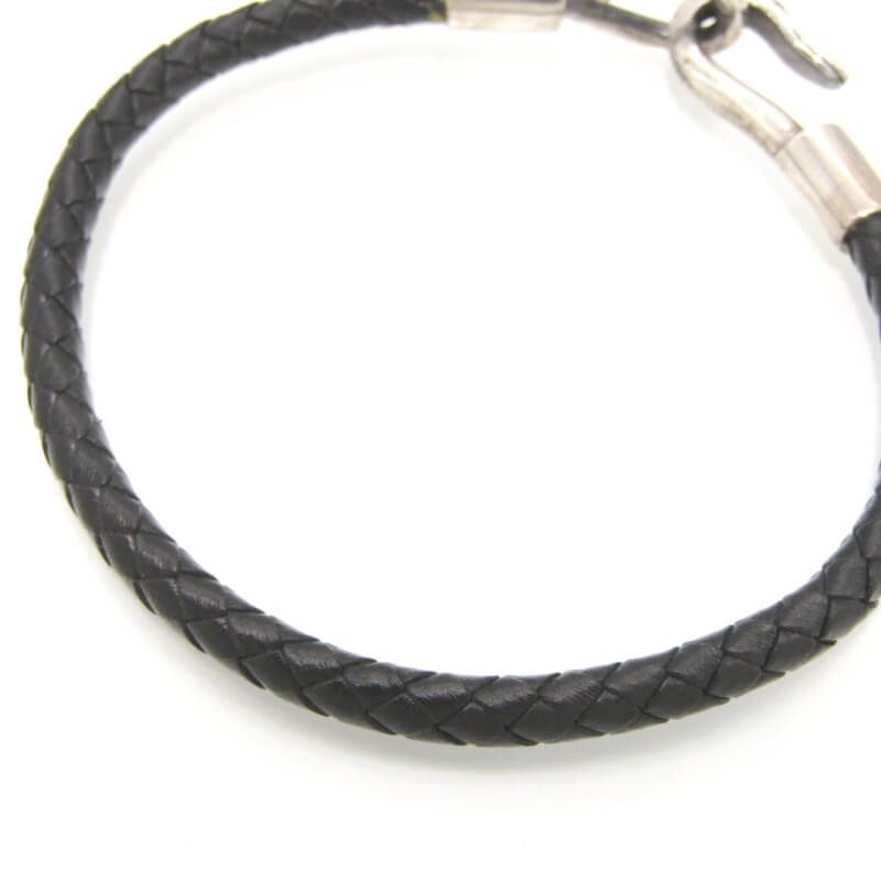 ANDFAMILY アンドファミリー レザーブレスレット SP-24031 Leather Bracelet Snake ブラック スネーク ヴィンテージ加工 28010888