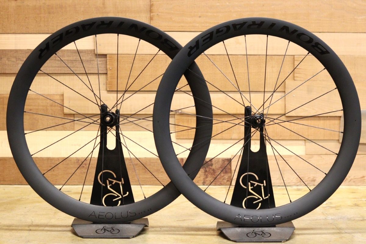 ボントレガー BONTRAGER アイオロス プロ ディスク AEOLUS PRO 51 DISC カーボン チューブレスレディ ホイールセット シマノ11/12S 【立川店】