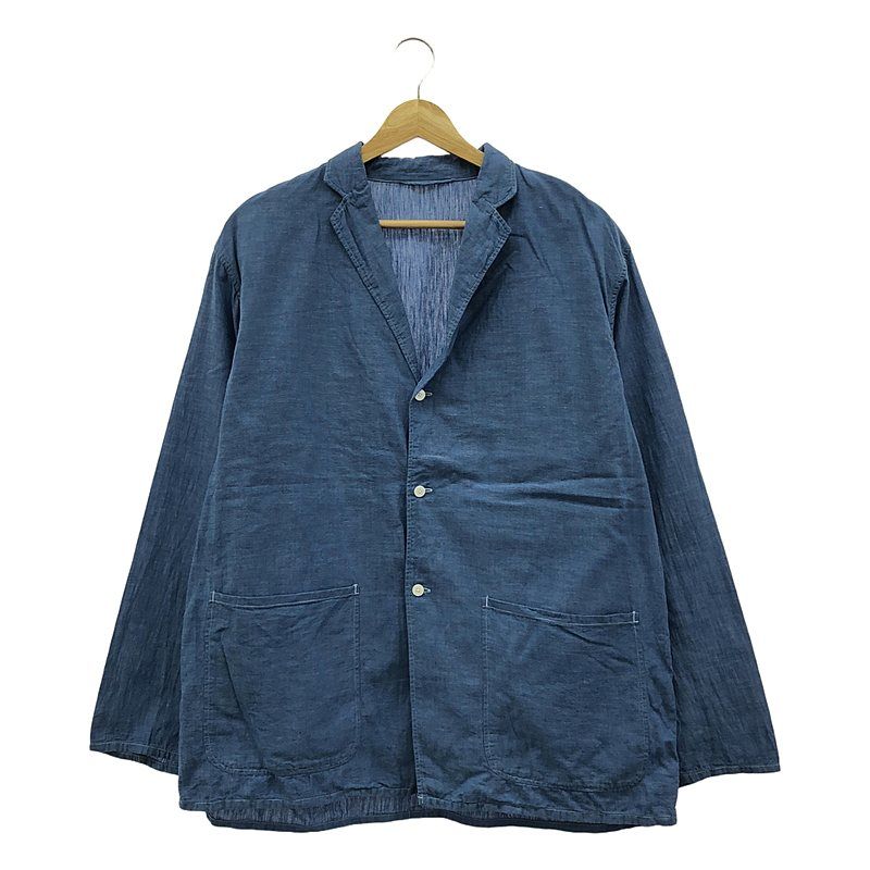 COMOLI / コモリ | ベタシャン シャツ ジャケット | 2 | ブルー