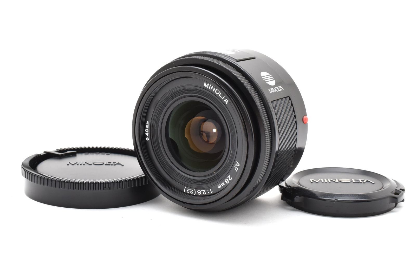 【美品】MINOLTA AF LENS 28mm F2.8(22) 単焦点レンズ 4979 【良品】 Minolta AF 28mm F2.8 Wide Angle Prime Lens for