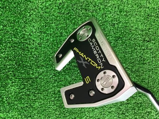 タイトリスト SCOTTY CAMERON PHANTOM X 5 33インチ パター PT スチール フレックスその他 メンズ 男性用 右利き 右用 Cランク ゴルフクラブ