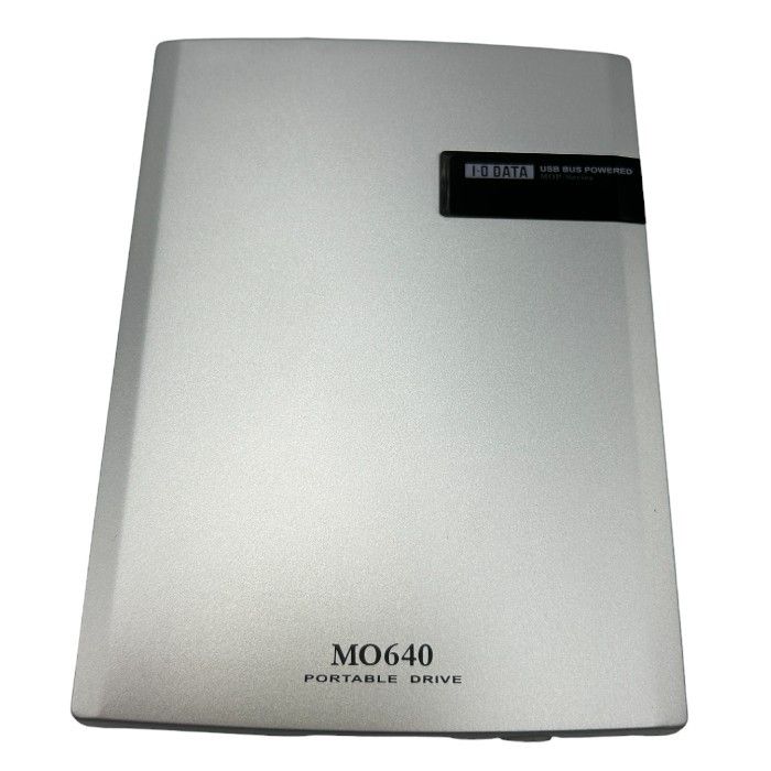 中古品】I-O DATE MOドライブ MOP2-U640Pディスク15枚付き MOドライブ