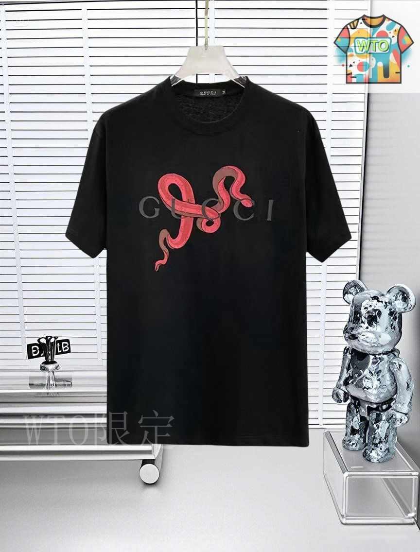 今日特価】GUCCI グッチ 25SS プレミアムロゴプリント T シャツ