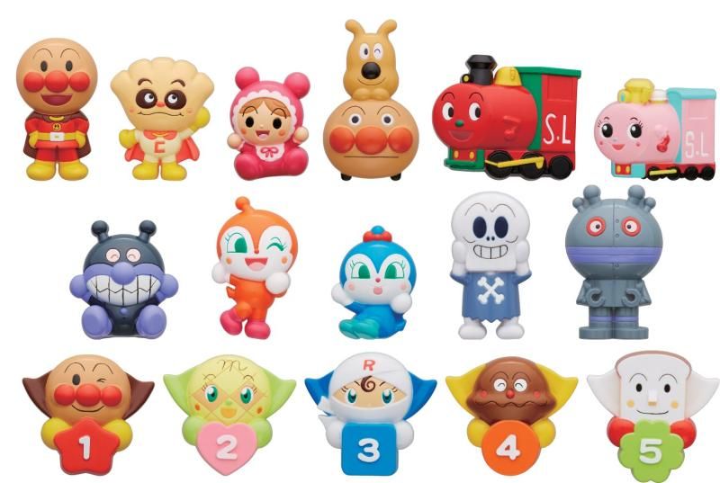 アンパンマン わいわいたのしい いろいろピッタン知育セット 対象年齢-3歳以上