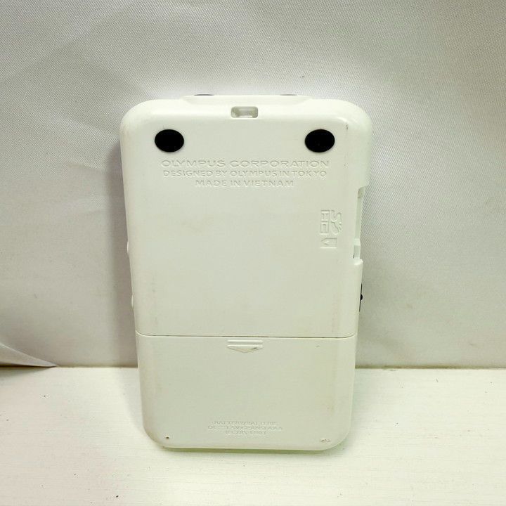 OLYMPUS ICレコーダー Voice-Trek DP-401 WHT ラジオ 集音機能付 語学
