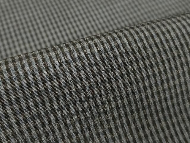 平和屋着物▽上質なお召 単衣 格子 正絹 逸品 DAAV5041az - メルカリ