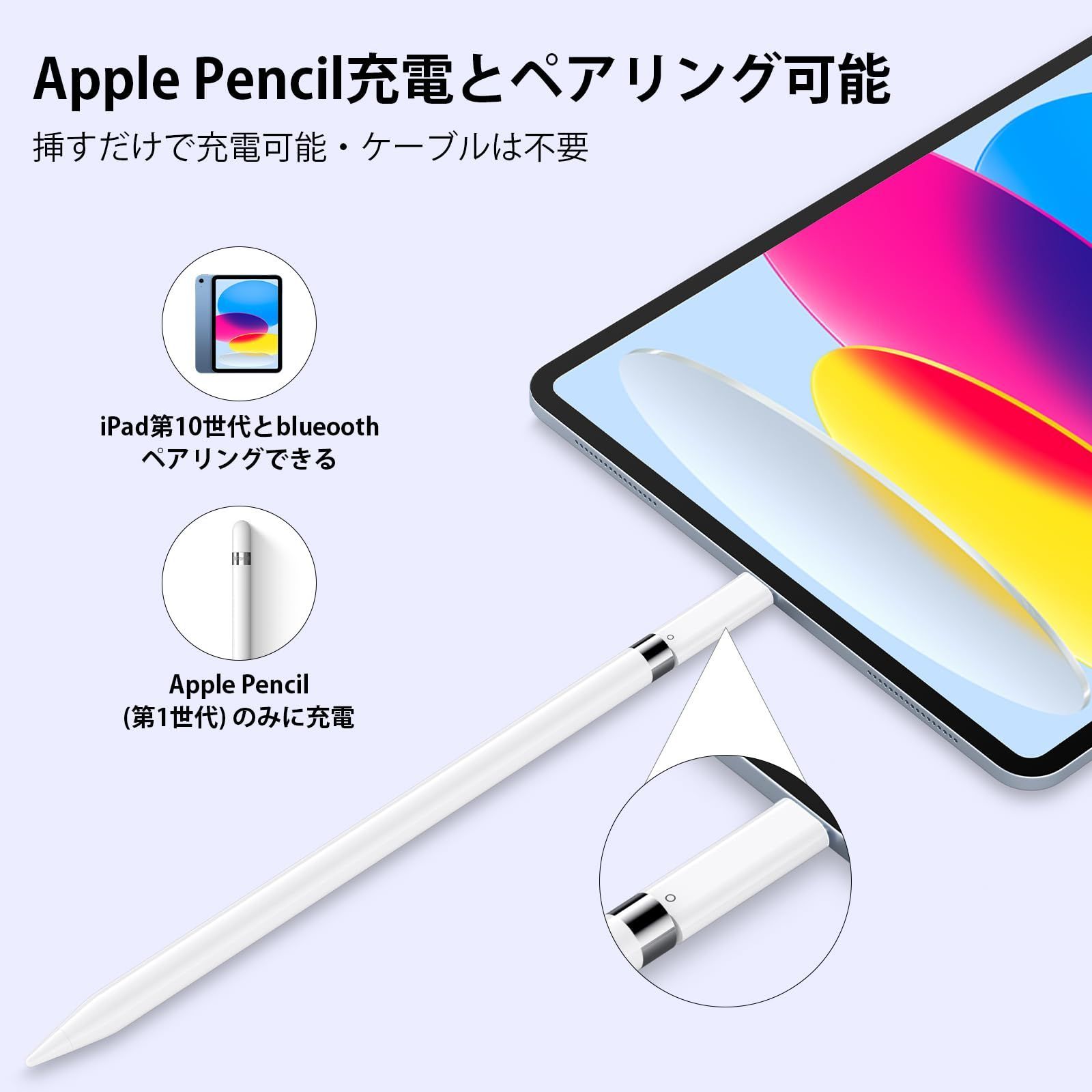 在庫セール】- USB-C Apple Pencilアダプタ iPad第10世代対応 アップル