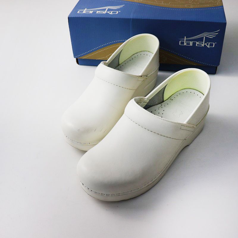 dansko ダンスコ プロフェッショナル ボックス ホワイト 37
