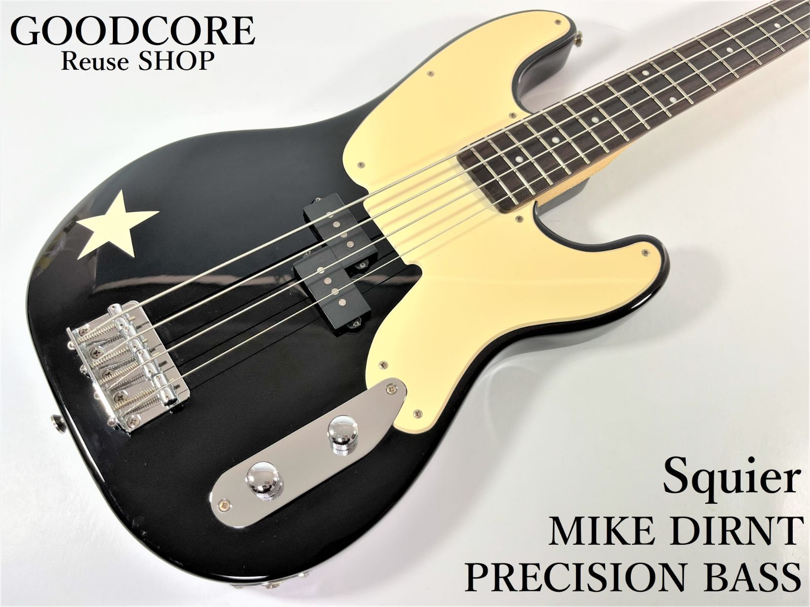 Squier スクワイヤー MIKE DIRNT PRECISION BASS マイクダーント プレシジョン プレべ ベース - メルカリ