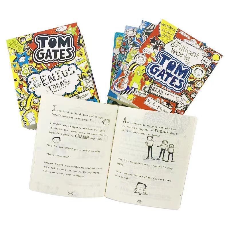 新品未使用】Tom Gates Extra Special 10册 英語絵本 洋書wsx cp72