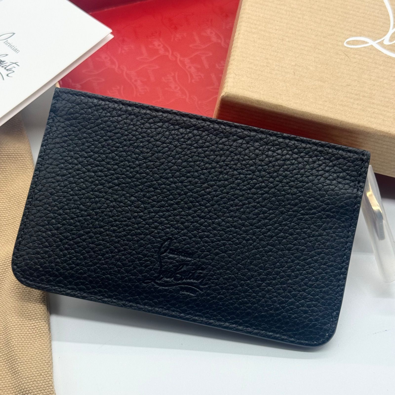 新品未使用✨クリスチャンルブタン 小銭入れ コインケース キーリング 