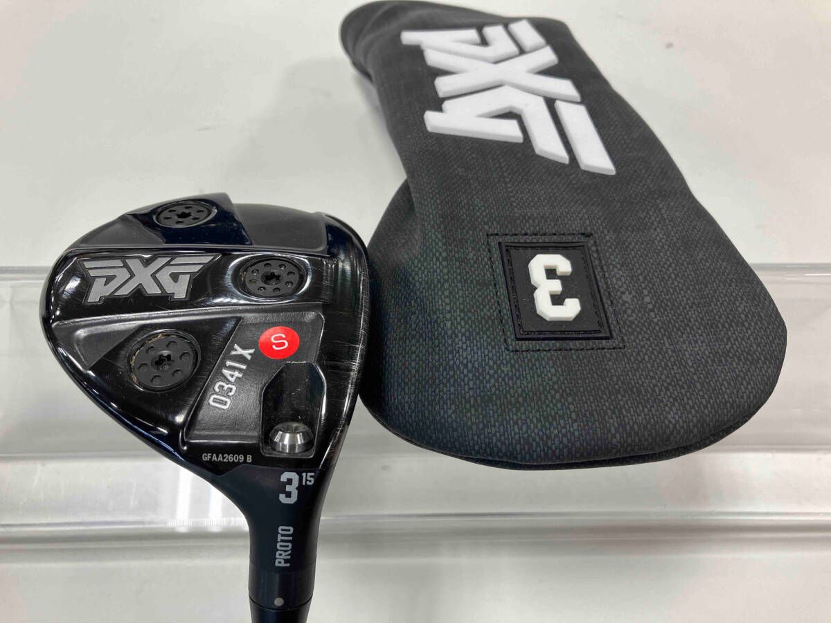 PXG 0341 X PROTO 3W フェアウェイ 15 Speeder EVOLUTION VI FW フレックス70S ヘッドカバー付き