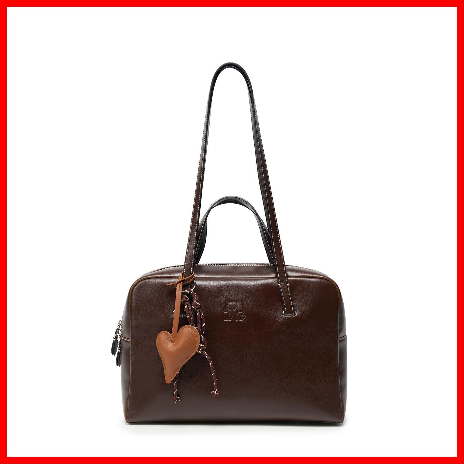 JONBAG 毎日にちょうどいい上品トート パソコン収納｜抜け感のあるスクエアフォルム× PU素材 大容量 軽量 a4対応 レディース 通勤バッグ