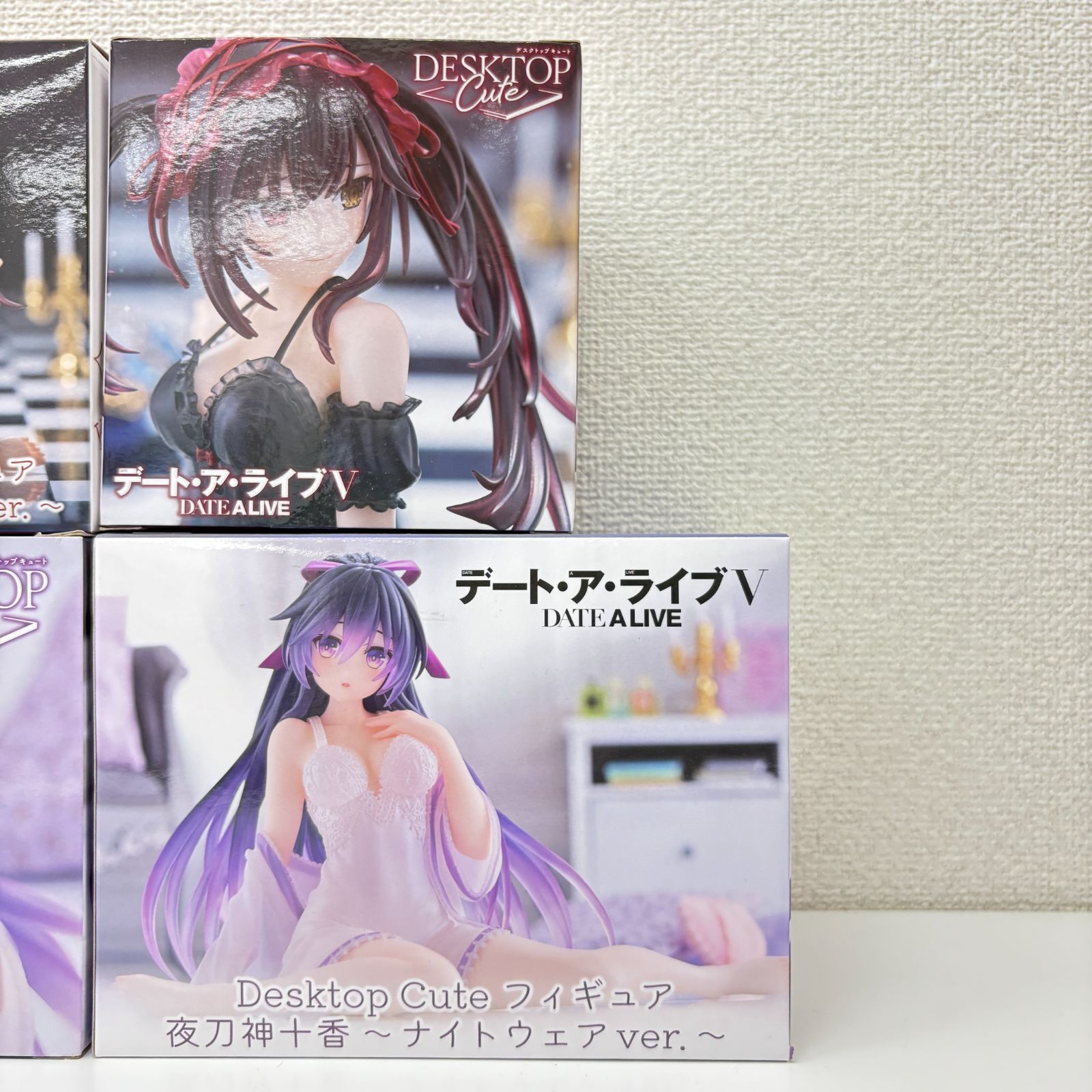 デート・ア・ライブⅤ　Desktop Cute フィギュア　時崎狂三　夜刀神十香 Amazon.co.jp: デート・ア・ライブV Desktop Cute フィギュア 夜