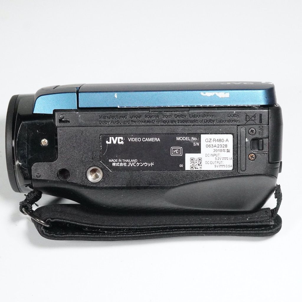 JVC Victor Everio GZ-R480-A ブルー 動作OK 1週間保証 /1425 JVC Victor Everio GZ-R480-A ブルー 動作OK 1週間保証 /1425
