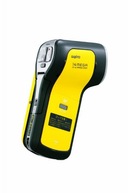 SANYO デジタルムービーカメラ Xacti CA100 Y イエロー DMX